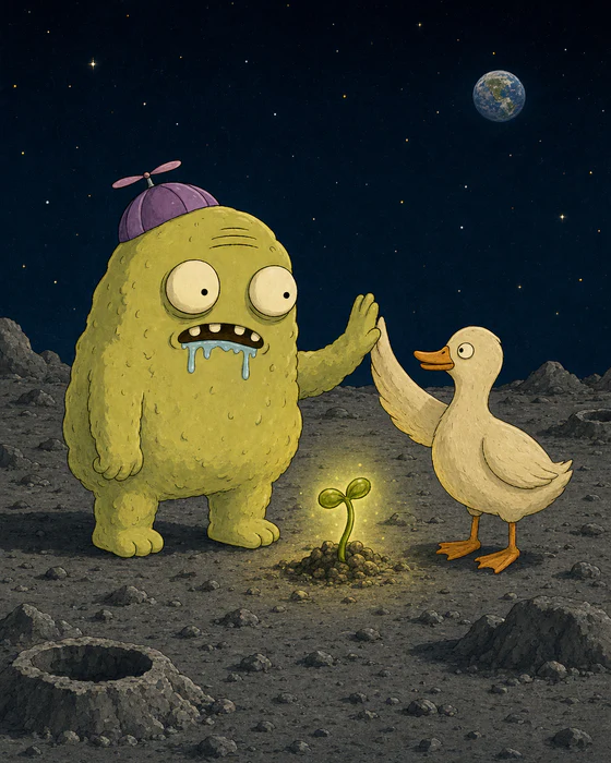 high five